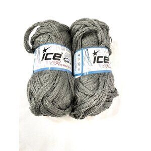 2 skins ICE flamenco yarns grey sashay acrylic 100 gr 30 m
